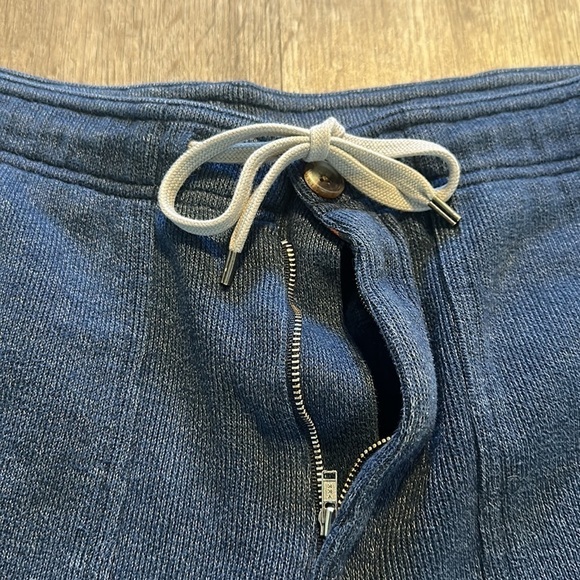 TRUE MEASURE BLUE TERRY SHORTS (SIZE 34) - Picture 3 of 6